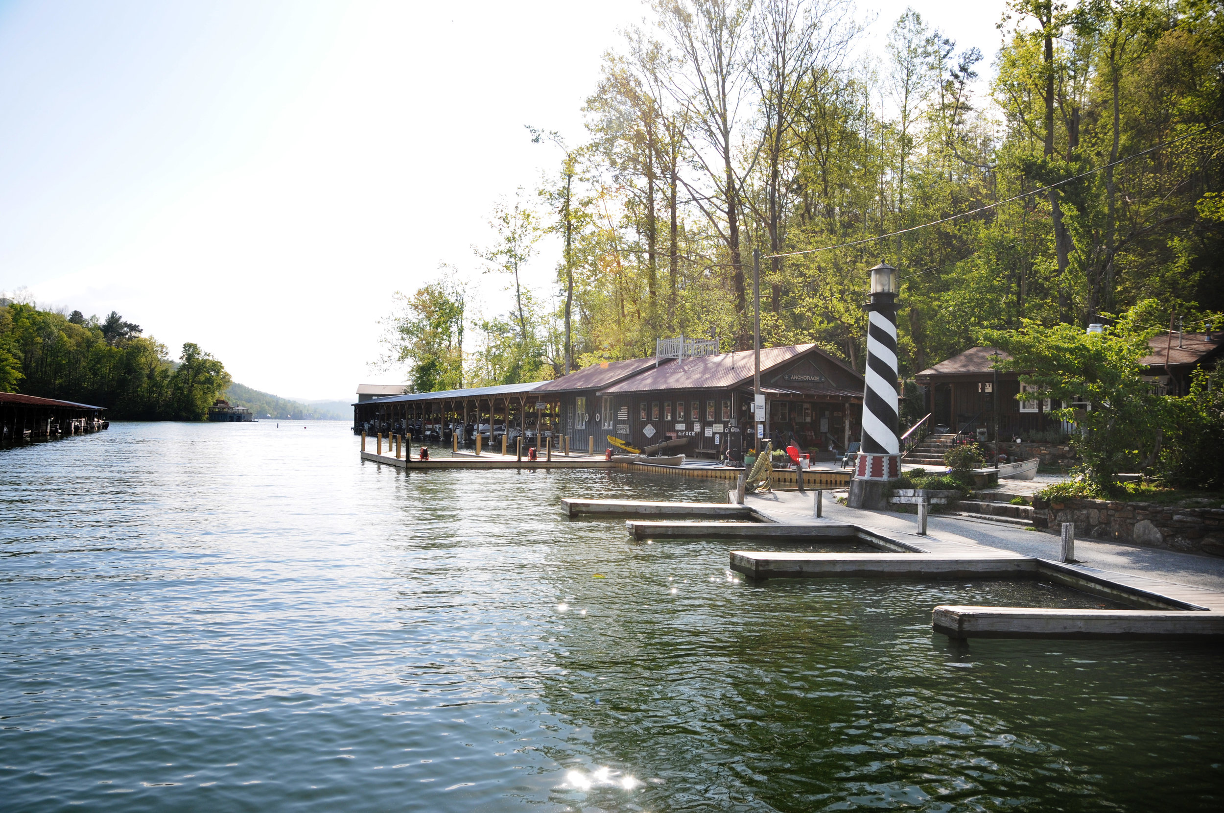 Anchorage Boat Dock Explore Rabun